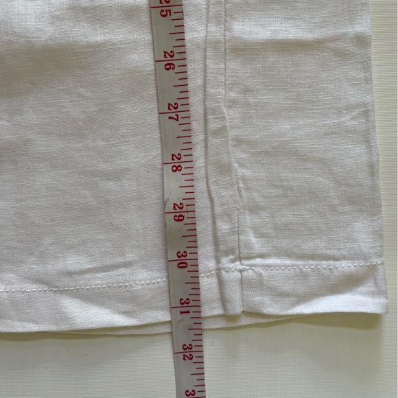 Ganni white Linen Trousers - Picture 5 of 8